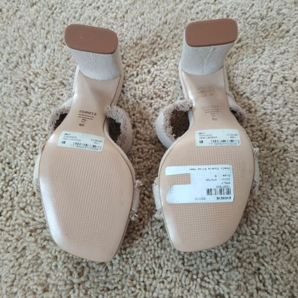 NWT SCHUTZ Shoes Women’s Amely Mid Block Heel Sandals Size 6 - Picture 10 of 11